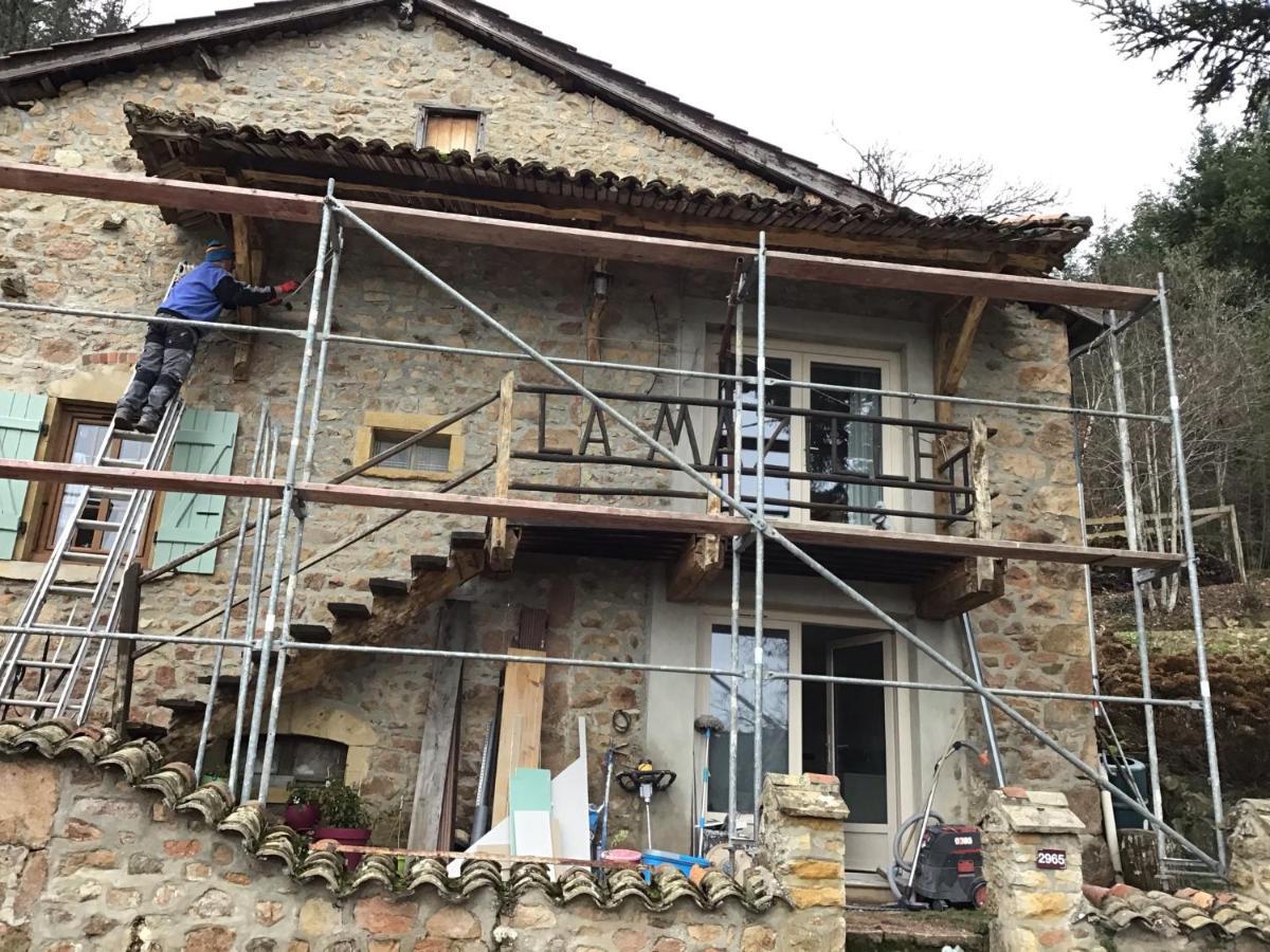 La Mazille , Cossy Vakantiestudio Met Zwembad In Zuid-Bourgogne Anglure-sous-Dun エクステリア 写真